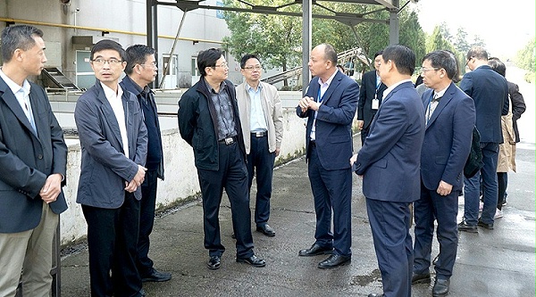 合肥市副市长朱策一行莅临富煌三珍科技特派员工作站调研