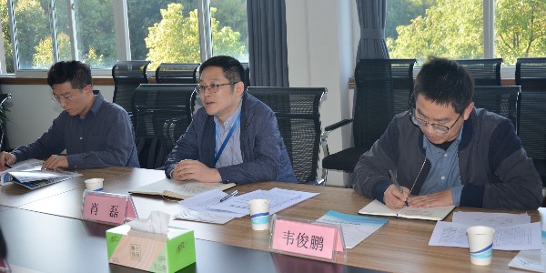 安徽省税务局财行税处副处长肖磊一行莅临富煌三珍调研指导